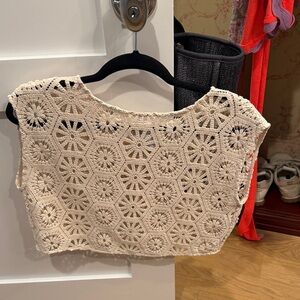 misa xs crochet top never worn